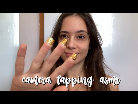 my favorite asmr trigger: camera tapping ⭐️ fast tapping on and around camera - lofi asmr no talking