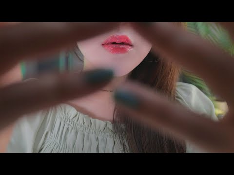 ASMR Face Massage with Close Inaudible Whispering😴 (Skincare, SPA, Personal Attention, 4K)