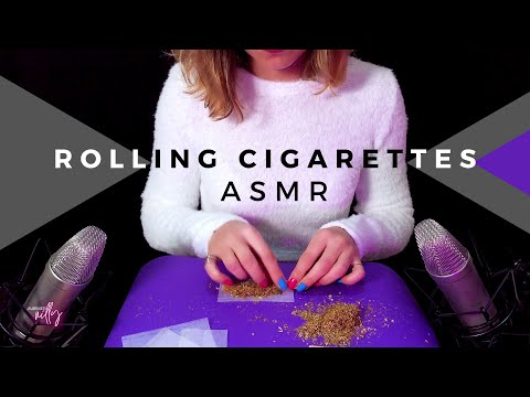 ASMR | Rolling Cigarettes ASMR (No Talking)