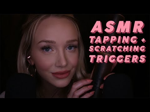 ASMR Relaxing Tapping & Scratching Triggers (Binaural, Long Nails, Whispers) | GwenGwiz