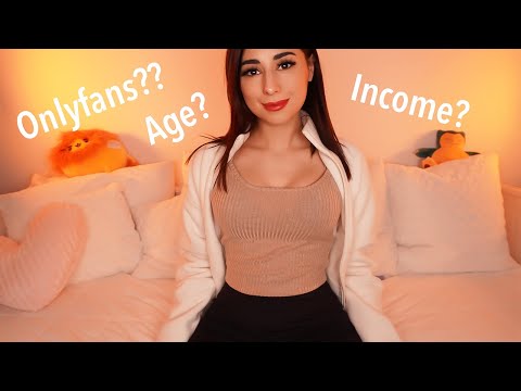 ASMR Whispered Q&A 🤭 Answering YOUR Questions! 🧡 Tingly Whisper Ramble