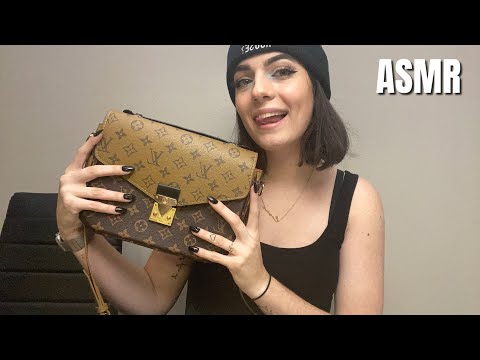 ASMR | fast and aggressive purse tapping and scratching | ASMRbyJ