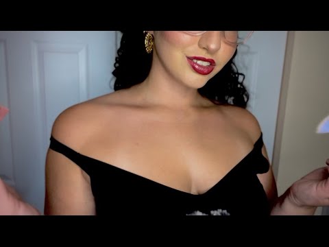 ASMR Collarbone Tracing, Tapping, Brushing, and More! 🥰