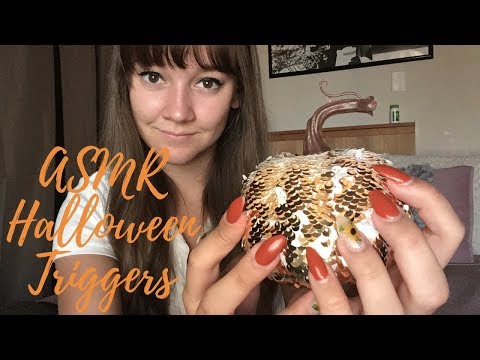 [ASMR] Halloween Triggers (Tapping, Fabric Sounds, Scratching, Rustles)