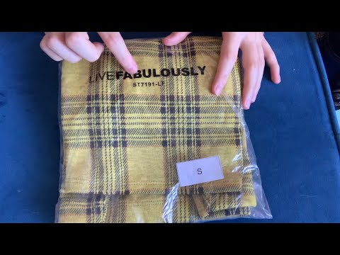 Unpacking Clothes and Removing Tags ASMR 👚