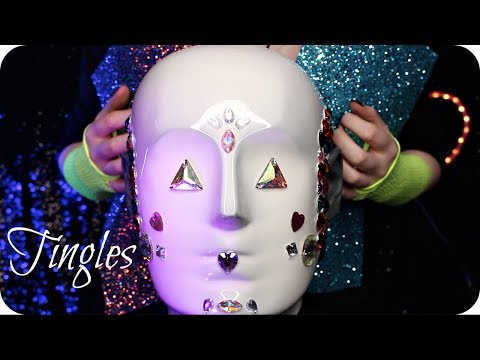 ASMR Satisfying Silicone Head Peeling 💎 Tapping, Scratching, Spoolie Ear Cleaning, Konjac Sponges +