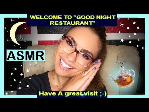 ASMR - Good Night Restaurant - Role-Play