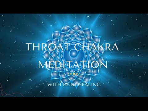 10 Minute Throat Chakra Healing Meditation w/Reiki Healing 💙🦋