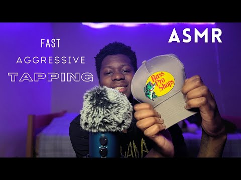 ASMR Multiple Fast and Aggressive Tapping Triggers to Melt Your Brain #asmr