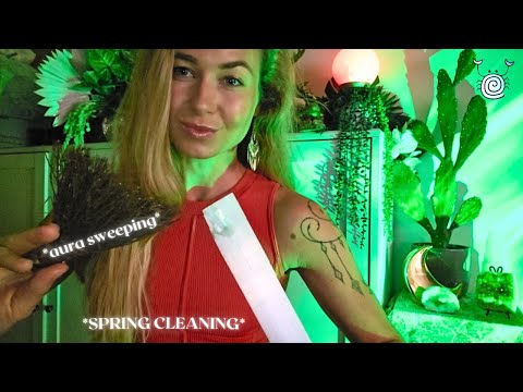 [Reiki ASMR] ~ 🌻Spring Cleaning your Aura🌻 | out with the old, in with the new ✨