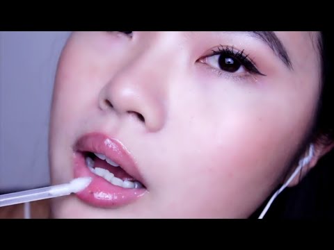 ASMR ~ 200 Layers of LIPGLOSS | Counting, Super Sticky Mouthsounds