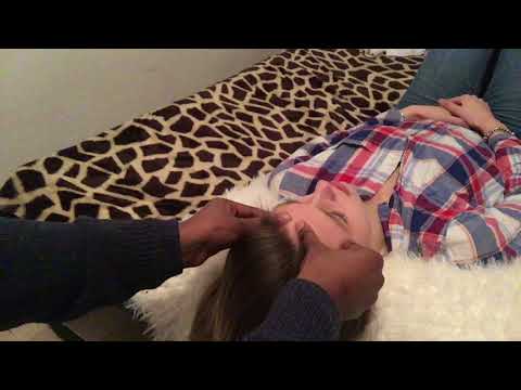 How to relieve headache Massage with rosemary Oil