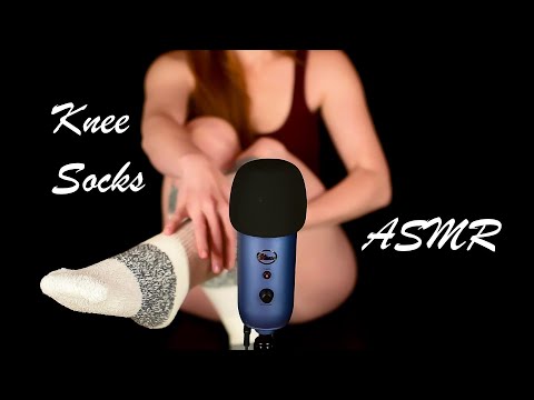 Comfy Knee Socks | Clothing Sounds ASMR