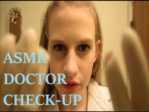 ASMR Doctor Checkup 2 ~.~ Latex Gloves, ~ Writing, ~ Light Triggers ~.~ (Whispered)