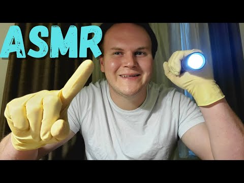 ASMR - Full Cranial Nerve Exam Roleplay - Lo-Fi, Calming Personal Attention, Follow the Light,