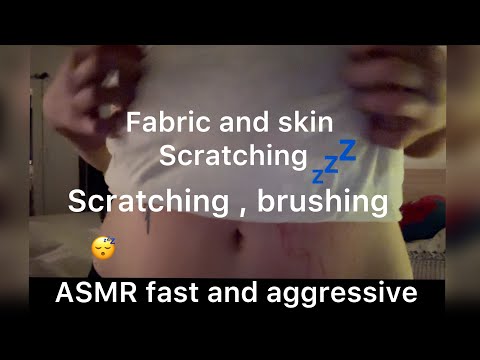 ASMR skin and fabric scratching | LOFI 💅🏻🛌😘💤⭐️😴