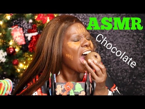 {Deep} Ear Massage ASMR Eating Sounds Chocolate Side To Side Tickle Alert
