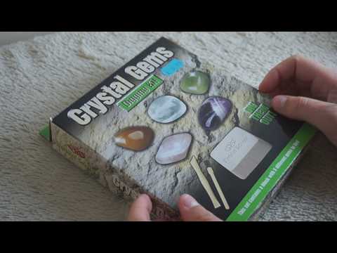 ASMR ~~ Crystal gem Excavation Kit! Scritching and Scratching ~~