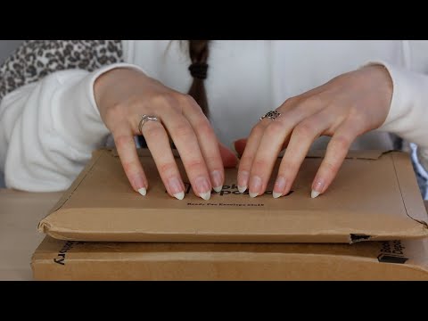 ASMR Unboxing Tapping & Scratching (No Talking)