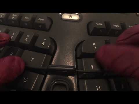 ASMR Shaky Cam On Keyboard & Wired Mic Typing Lo Fi Triggers