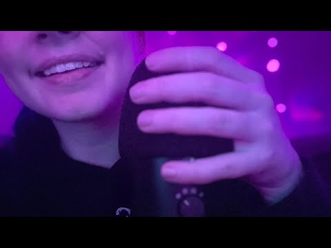 ASMR Mic Pumping and Swirling With Rambling Whispers