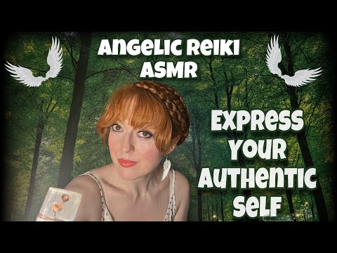 Angelic Reiki ASMR | Express Your Authenticity | I Release My Past Self ❤️🌹✨
