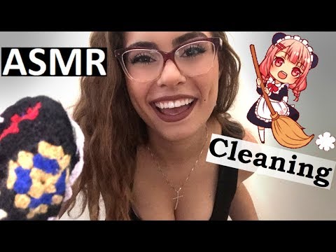 Happy Maid ASMR Cleaning Service (French & Eng) ~Loud Vacuum & Voice Sounds~ RP