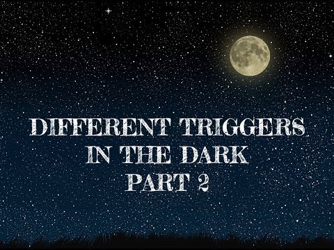 ASMR~ New Triggers In The Dark - PART 2 - Sleep Well! 💤🛏😴