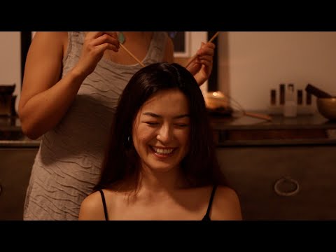 [ASMR] Real Person Scalp Check with Sticks Compilation 2 (Soft Spoken)