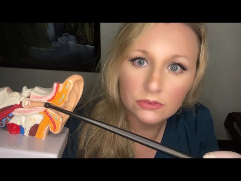 ASMR Ear Exam and Wax Removal