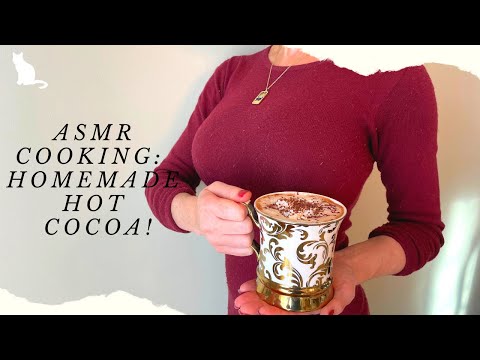 ASMR Cooking — Hot Chocolate, Soft Spoken