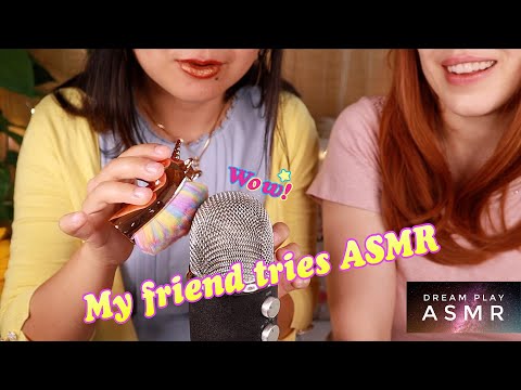 ★ASMR★ My friend tries ASMR - 100% Tingles + Gänsehaut Garantie! | Dream Play ASMR