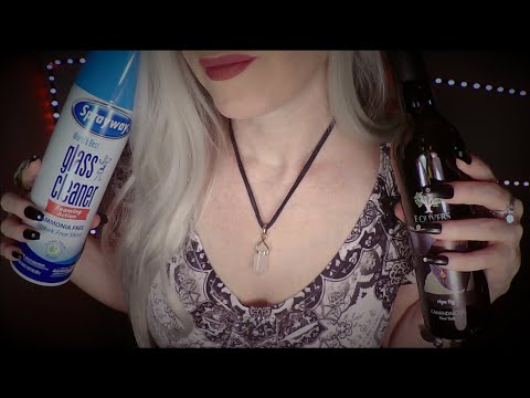ASMR Gum Chewing Vampire Goes Through Your Empties | Relaxing Rain Storm for Sleep & Background