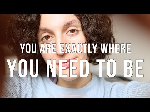 You are exactly where you need to be (TRUST THE TIMING✨) soft spoken ASMR