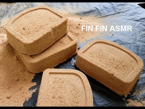 ASMR : Rubbing + Crumbling Sand Block (As Request)#137