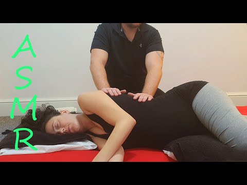 [ASMR] Traditional Shiatsu Pregnancy Massage