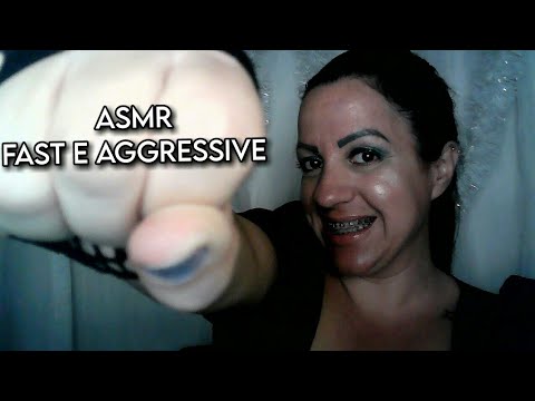 ASMR-TRIGGERS FAST E AGGRESSIVE #rumo1k #asmr #aggressive