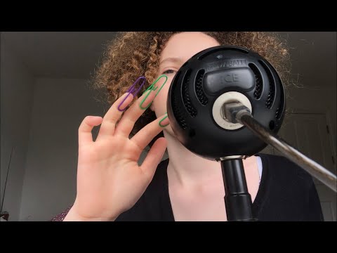 ASMR | Mic Scratching With Paperclips 🖇