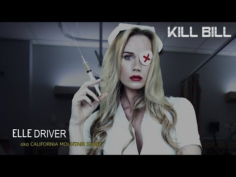 ASMR DEADLY NURSE ROLE PLAY  (starring ELLE DRIVER in KILL BILL)