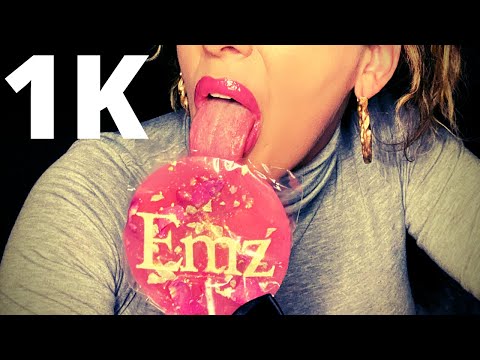 ASMR 1k personalised lollipop licking 👅👅👅💋
