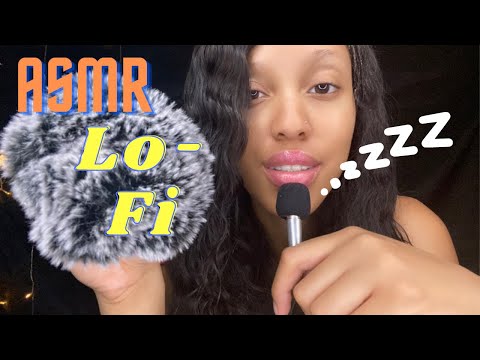 ASMR Lo Fi UP CLOSE Personal Attention w/ MOUTH SOUNDS👄 (Tracing, Light Tapping, Lip Gloss Pumping)