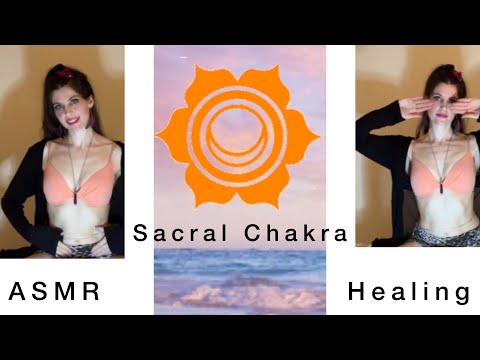 ASMR 🧡 Sacral Chakra Healing 🧡 Soft Spoken 💤 Singing Bowl