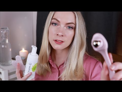 ASMR Spa Facial Treatment 🍓 (Skin Care, Pampering, Face Massage, New Zealand Accent)
