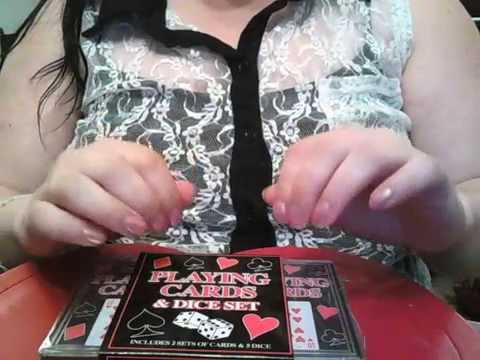 WHISPER ASMR - PLAYING CARDS AND DICE - RELAXING TINGLES