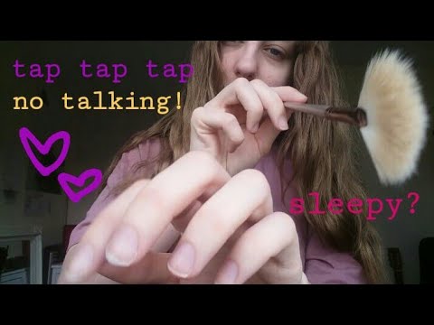 asmr | intense tapping! (no talking) you will fall asleep in 6:24 minutes!! 💘