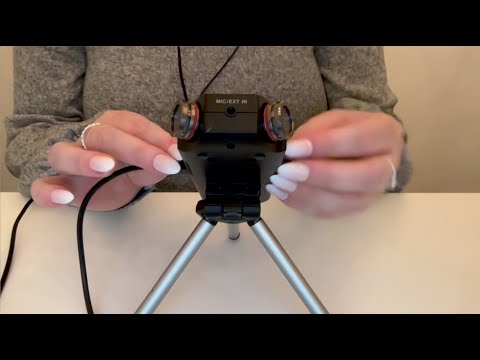ASMR | Fast Tascam mic tapping and scratching extremely tingly, intense, no talking