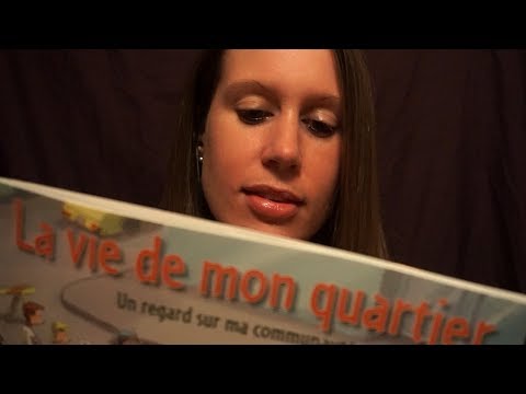 ASMR French Book Reading