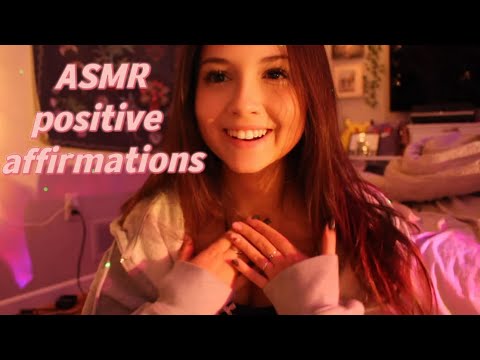 ASMR positive affirmations, personal attention, and life advice (whispered/casual)