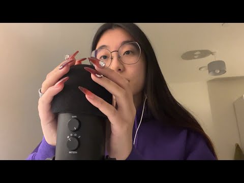 ASMR | Mic Rubbing, Gripping & Tapping With Foam Cover