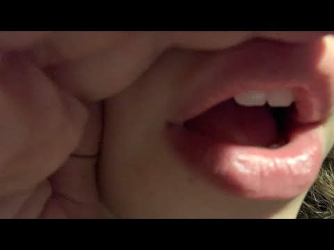 ASMR|| Super up-close cupped whispering + mouth sounds